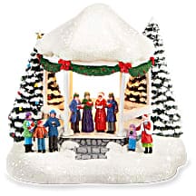 Vase de Noël Sweet Sounds Of Christmas de Thomas Kinkade