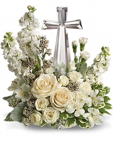 Arrangement floral Bouquet de fleurs Paix divine de Teleflora