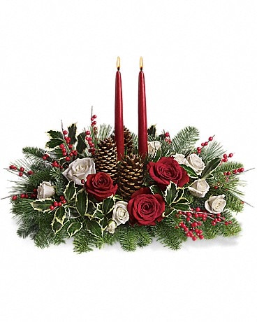 Bouquet de la pièce centrale Christmas Wishes T127-1A