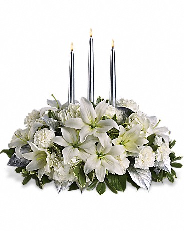 Bouquet T132-1A de la pièce centrale Silver Elegance