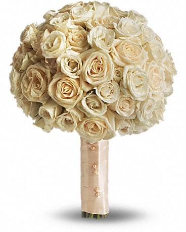 Bouquet de fleurs Rose pâle