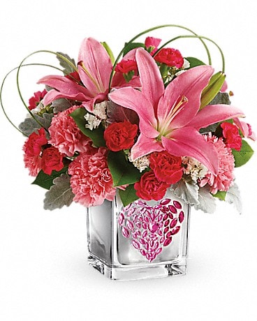 Bouquet Cœur de joyau de Teleflora