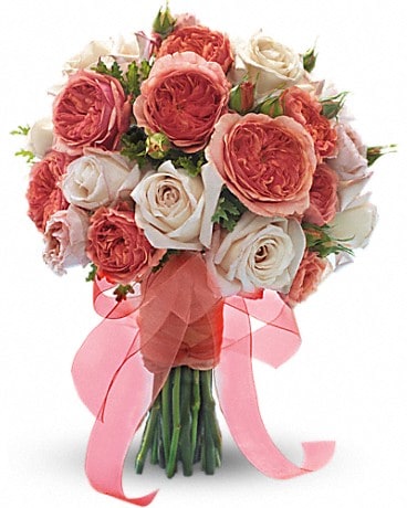 Bouquet de fleurs Amour au féminin