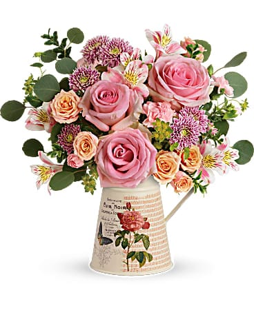 Bouquet de fleurs Chic rétro de Teleflora