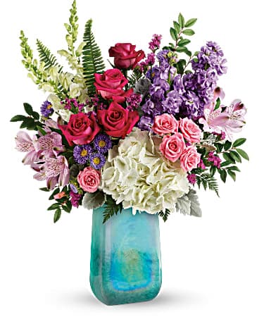 Bouquet de fleurs Beauté iridescente de Teleflora