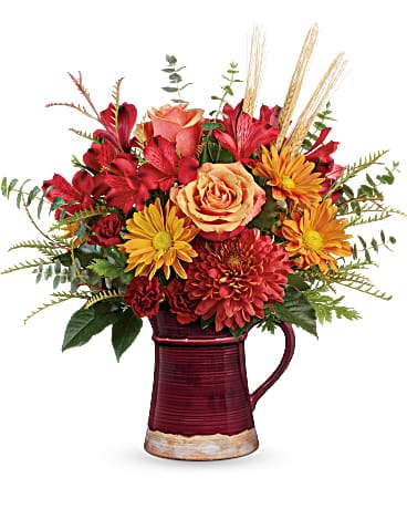 Bouquet Champs D Automne De Teleflora Dans Oklahoma City Ok Ssl Flower Shop Avec Traduction