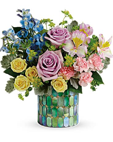 Bouquet de fleurs Vitrail de Teleflora