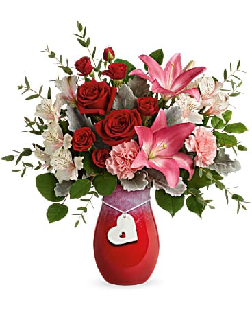 Bouquet de fleurs Amour enchanté de Teleflora