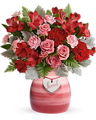 Bouquet Rose espiègle de Teleflora
