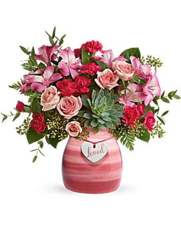 Bouquet de fleurs De tout mon cœur de Teleflora