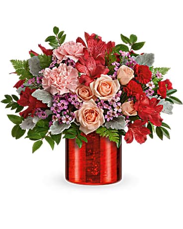 Bouquet de fleurs Rouge d’amour de Teleflora