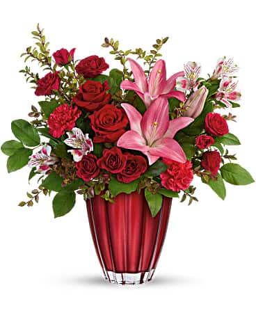 Bouquet Éclat romantique de Teleflora 