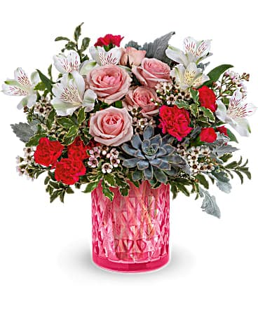 Bouquet Bouquet en cristal doux de Teleflora