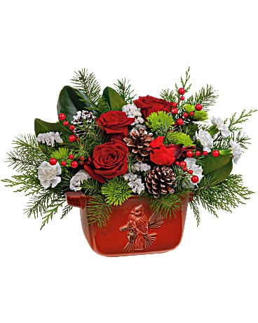 Bouquet Classic Cardinal Centerpiece de Teleflora