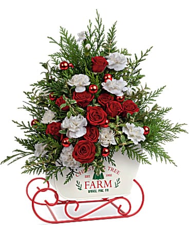Bouquet Bouquet Joyful Holiday Tree de Teleflora