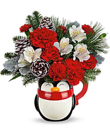 Bouquet Send A Hug® Snowy Smiles de Teleflora