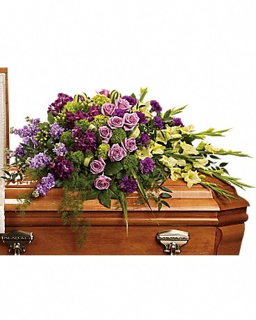 Arrangement spécial gerbe de cercueil Expressions de gratitude