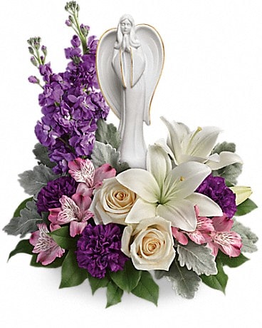 Arrangement floral et bouquet Cœur gracieux de Teleflora