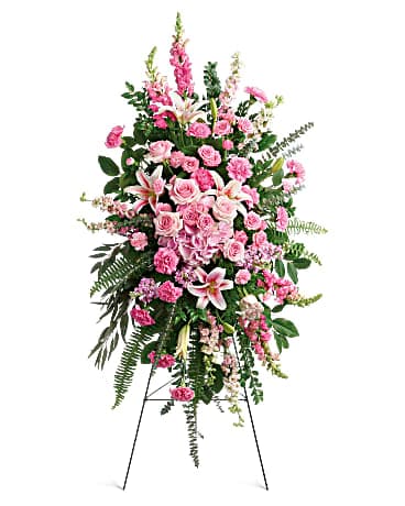 Sympathie d'adieu glorieuse arrangement floral