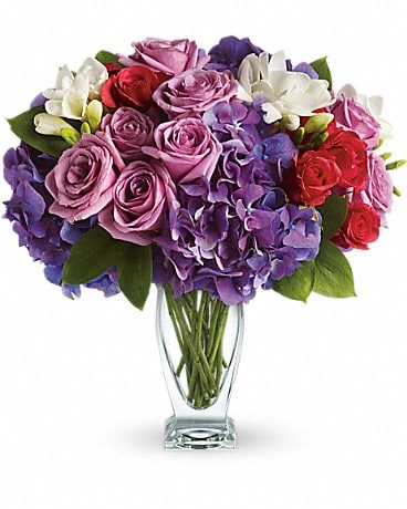 Bouquet Rhapsodie violette de Teleflora