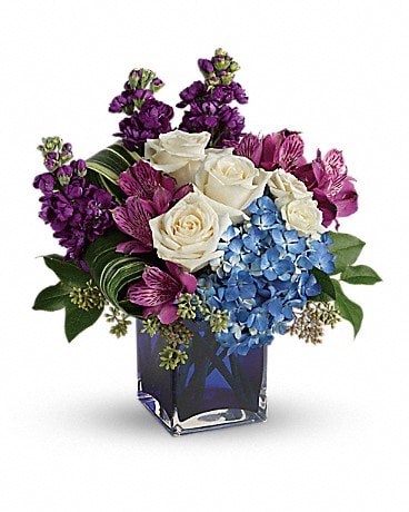Bouquet de fleurs Portrait de violets de Teleflora