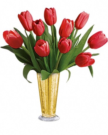 Bouquet de fleurs Tulipes alléchantes par Teleflora
