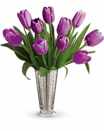 Bouquet Tulipes envoûtées par Teleflora