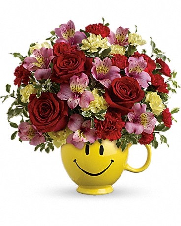 Bouquet Très heureux que tu sois à moi par Teleflora