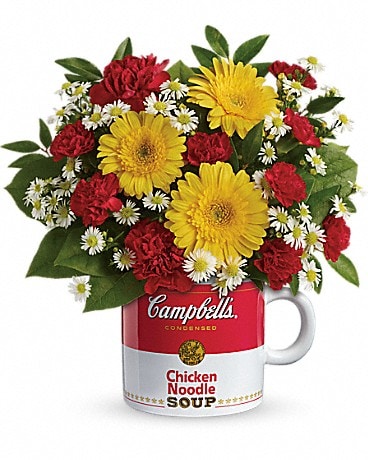 Bouquet Vœux de santé Campbell’sMD de Teleflora