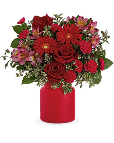 Bouquet Rouge enchanté de Teleflora