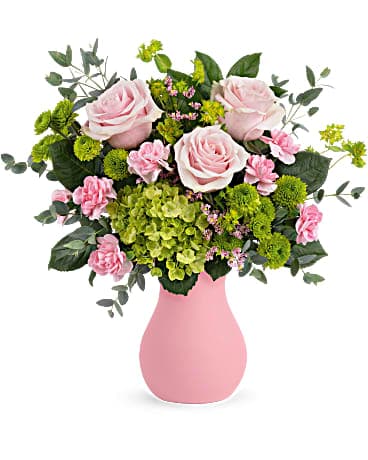 Bouquet de fleurs Brise rose de Teleflora