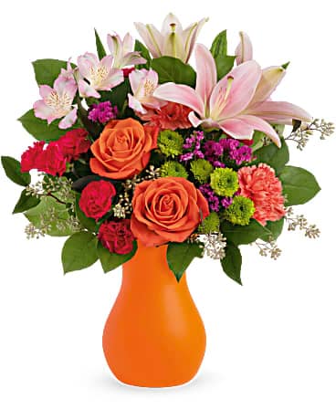 Bouquet de fleurs Agrumes joyeux de Teleflora
