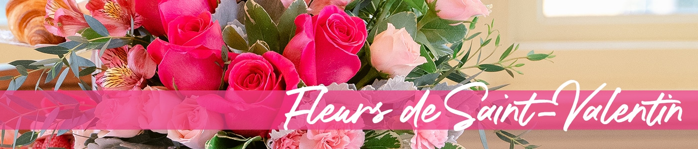 Livraison à domicile de fleurs pour la Saint-Valentin – Envoyez des fleurs pour la Saint-Valentin