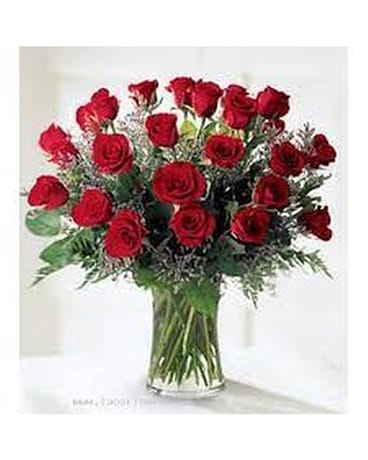 36 disposition des fleurs roses rouges