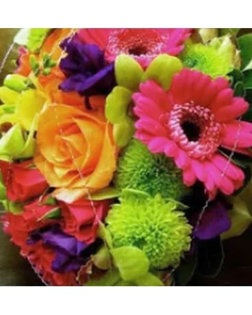 DISPOSITION florale MULTICOLORES DESIGNER’S CHOICE