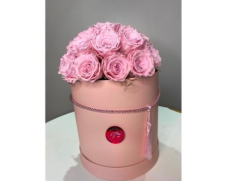 Boîte de fleurs préservées Fleurs