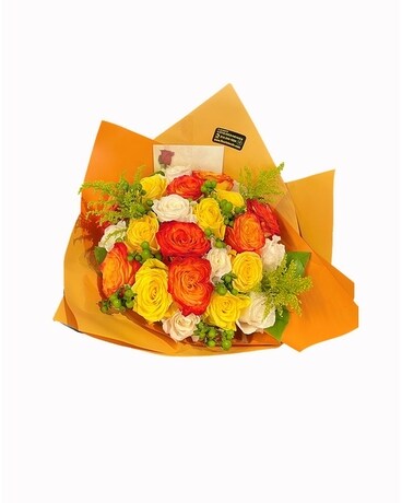 Bouquet romantique avec date