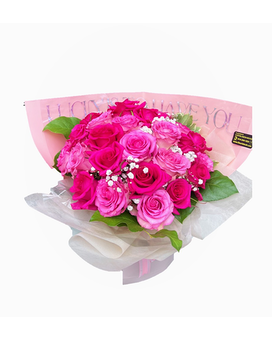 Jolie bouquet rose