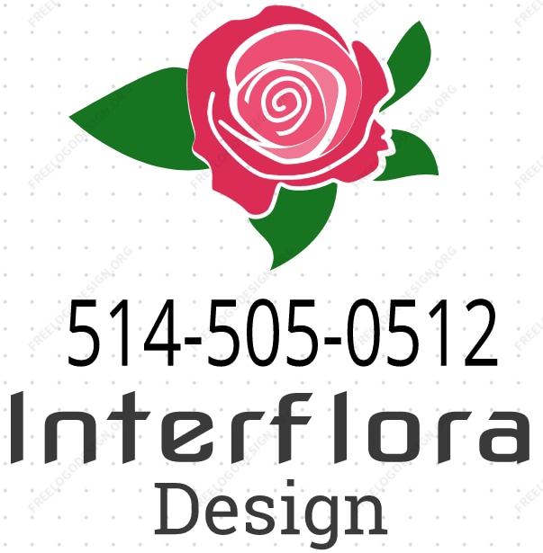 Conception inter de Fleuriste Flora - logo