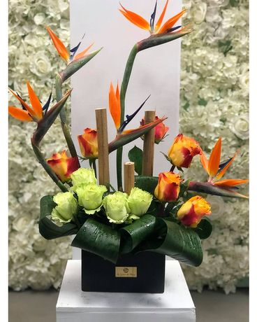 L'Exotica fleur arrangement floral
