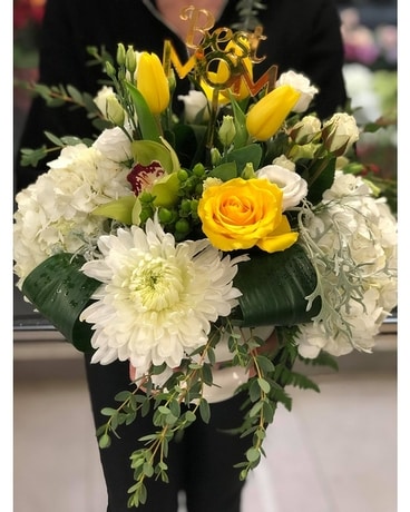 JOUR ENSOLEILLÉ fleur arrangement floral DE MÈRES