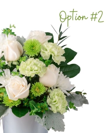 Fleurs mensuelles - Option n° 2 Disposition des fleurs