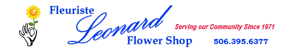 Magasin de Fleuriste Leonard fleur - logo